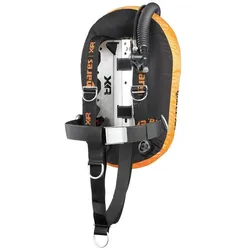 Mares - HV Sinlge - XR Backmount-Set - Farbe: Orange