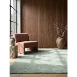 Teppich Antirutsch Grün 140x200 cm - ALDAN   Kadima Design