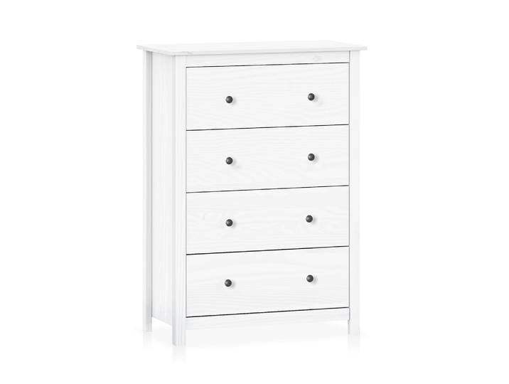 TOBINO Kommode mit 4 Schubladen, Material Massivholz, Kiefer