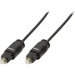 LOGILINK CA1012 - Toslink Kabel, Toslink Stecker, PMMA, 10 m