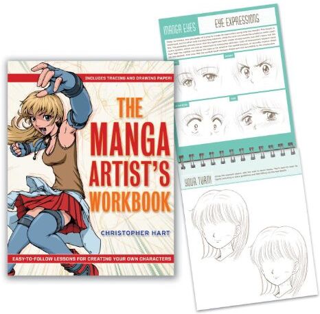 Christopher Hart - The Manga Artist's Workbook: Easy-to-Follow Lessons for Creating Your Own Characters - Preis vom 09.10.2026 07:28:09 h