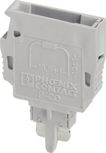 Phoenix Contact 3036796 Bauelementestecker Passend für (Details): 2polige Bauelemente Grau 1 St.