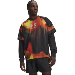 UNDER ARMOUR Icon Mesh Trikot Herren 738 - flash light/dark orange/reflective M