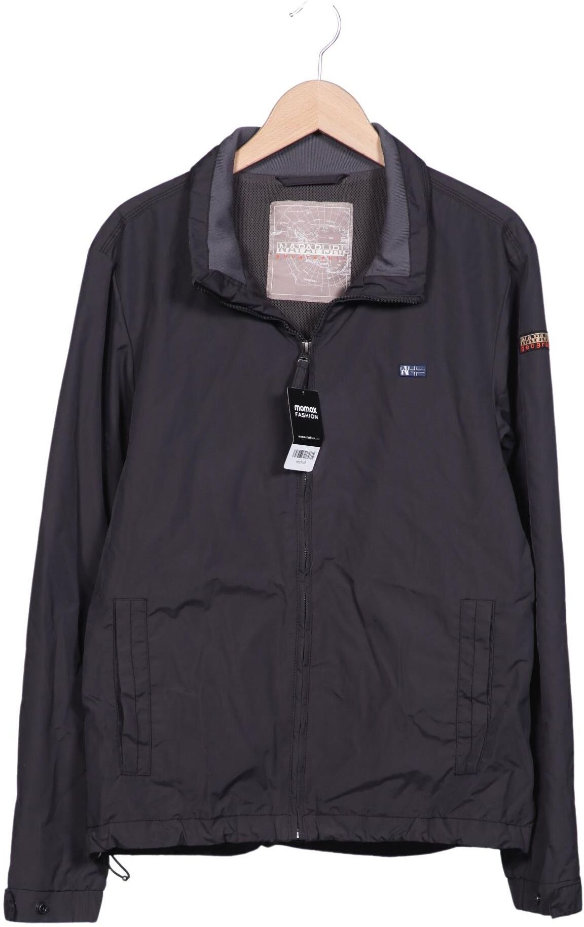 Napapijri Herren Jacke, Grau, Gr. M, Synthetik - Second Hand