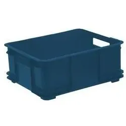 keeeper, Aufbewahrungsbox, Aufbewahrungsbox Euro-Box L bruno eco, sky blue 20 Liter, Material: PP/Regranulat, rundum laufend (20 l)