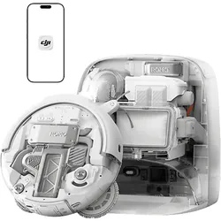 DJI ROMO P mit Wischfunktion und transparentem Design, Saugroboter
