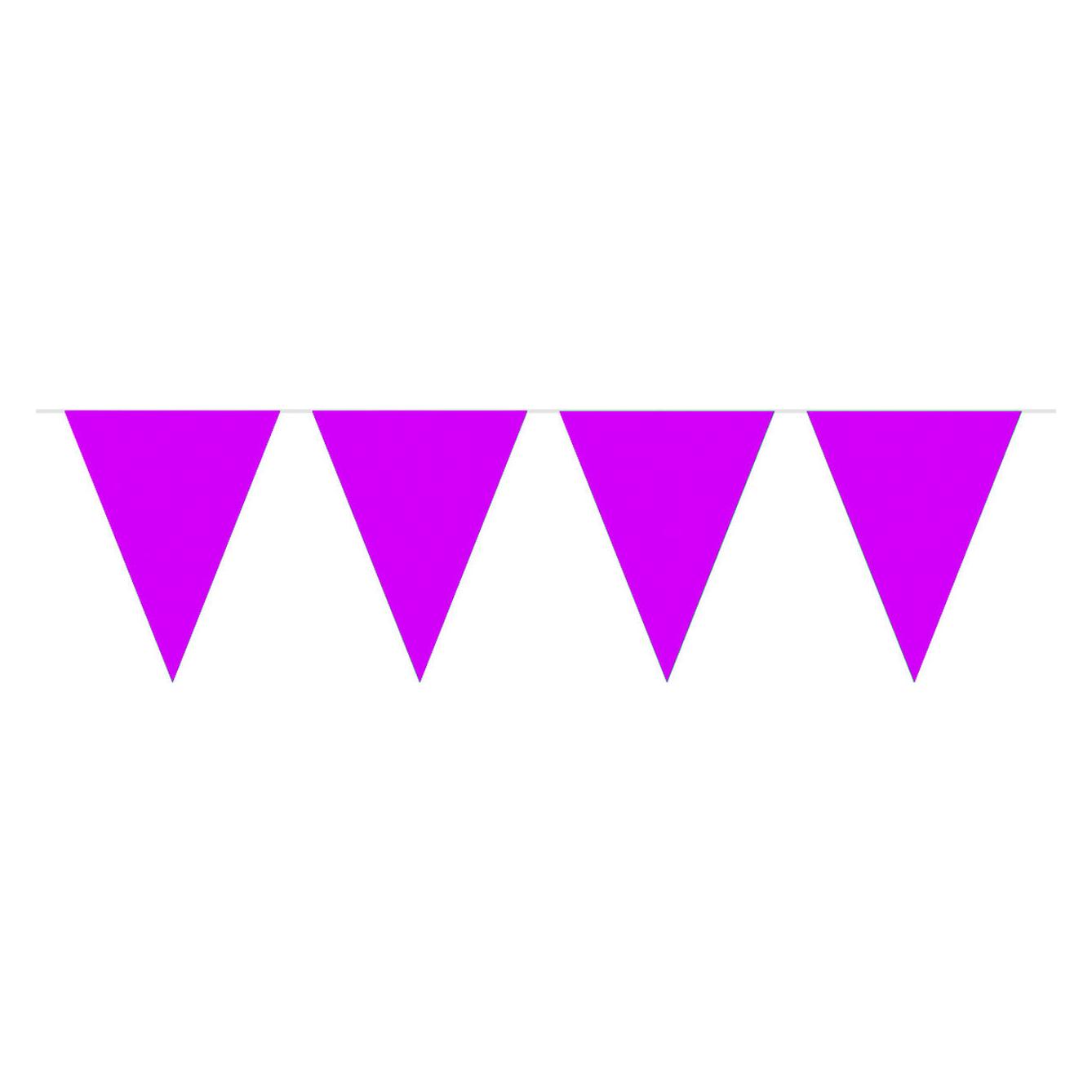 Folat Lila Zeile Flags, 10mtr. (1 Stk.) (22622)