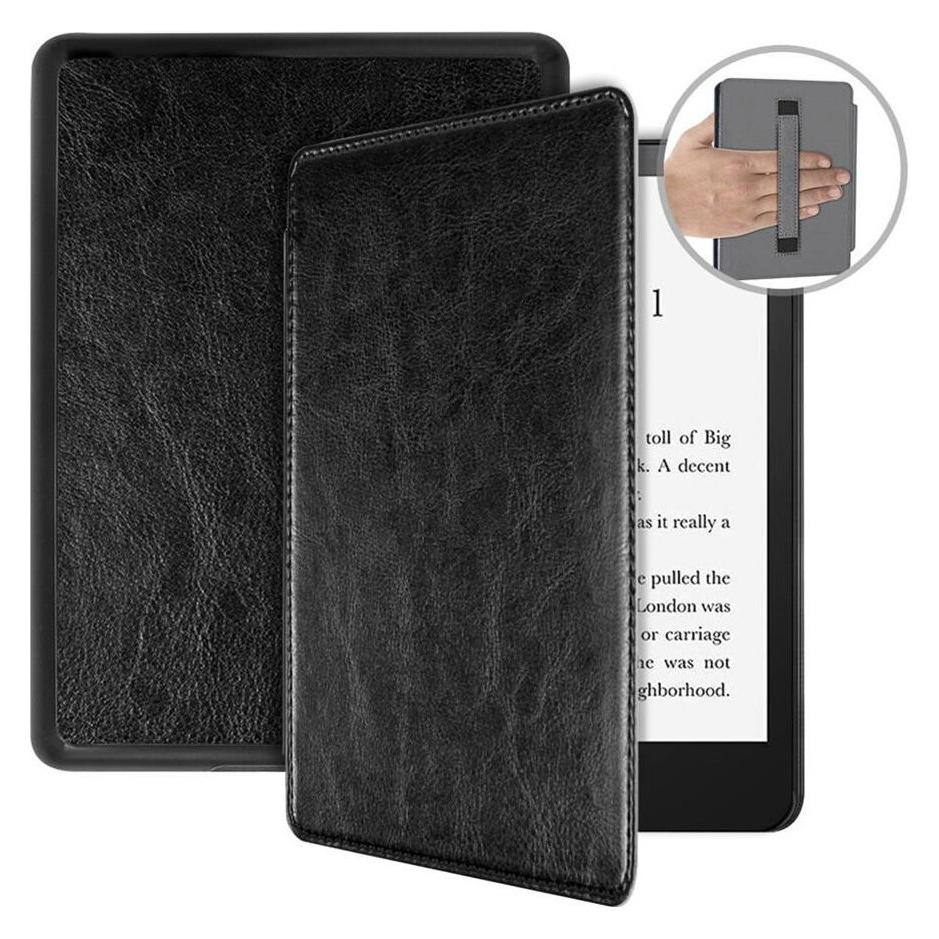 Strado Pokrowiec Strap Case do Kindle Paperwhite 5 Czarny (5907694859608)