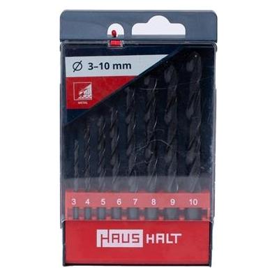 Haushalt Hss Twist Drill Set 8pcs Black (3541004-6)