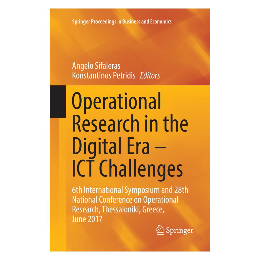 Springer Operational Research in the Digital Era - ICT Challenges (Englisch, Softcover, Angelo Sifaleras, Konstantinos Petridis) (56102368)