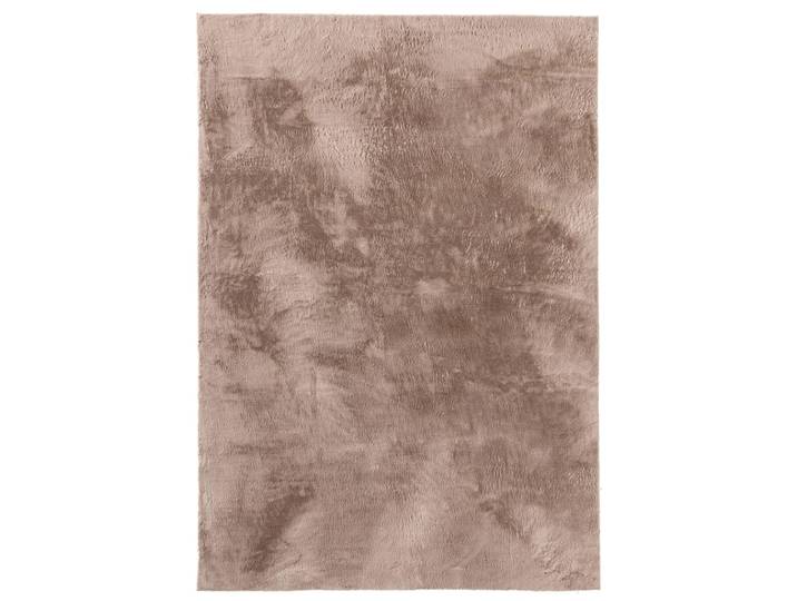 Tapis fausse fourrure taupe 230x330