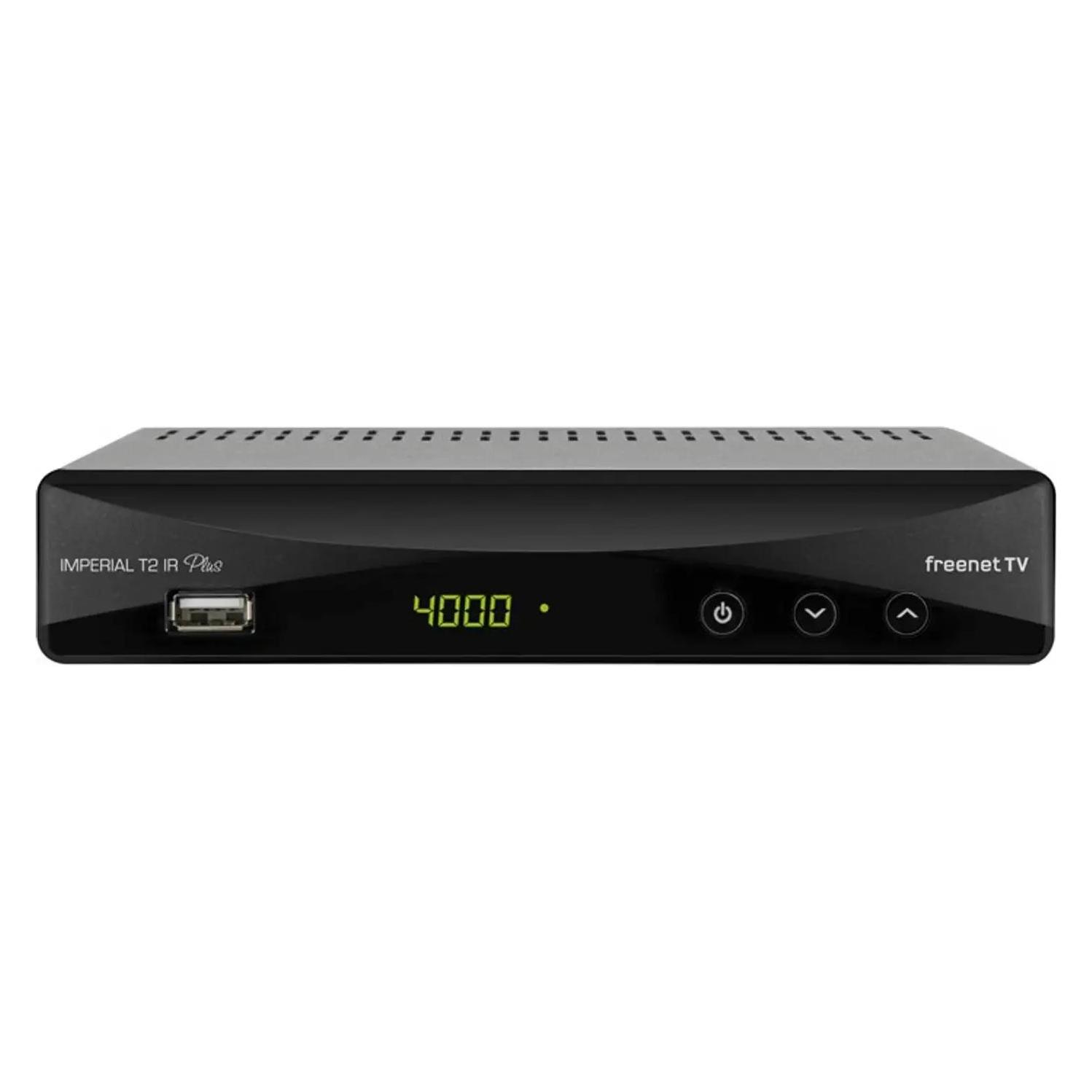 Imperial T2 IR Plus - DVB-T2 Receiver (Receiver für Antennenfernsehen, HDMI, SCART, PVR Aufnahmefunk (DVB-T2) (7756006)