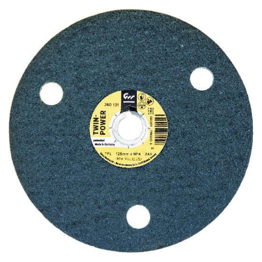 Magni Schleifscheibe Twinpower 125 x 3,5mm Zirkonkorund K40 Wendt (K40) (67889935)