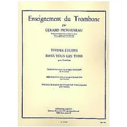 30 Études dans tous les tons pour trombone, Fachbücher von Gérard Pichaureau
