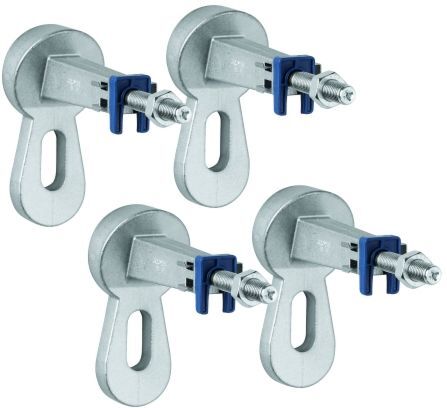 Grohe Wandwinkel für die 1039999990 Vorwand-Montage von Elementen 4 Stück