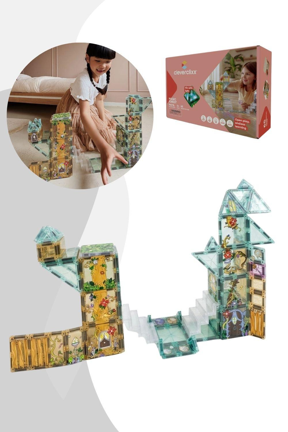 Cleverclixx Magisch Bos Pakket Pastel - 65 stuks