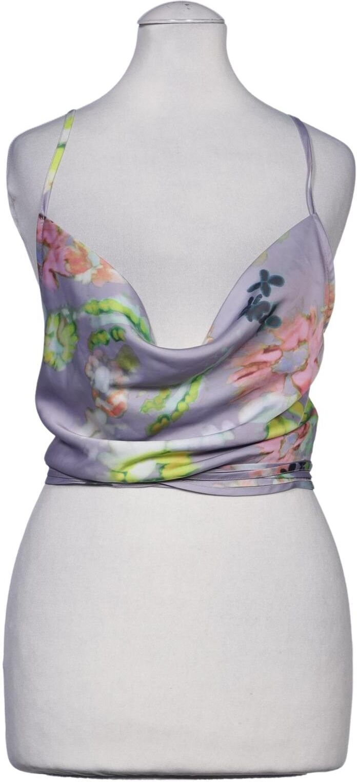 Weekday Damen Top, Mehrfarbig, Gr. L, Synthetik - Second Hand