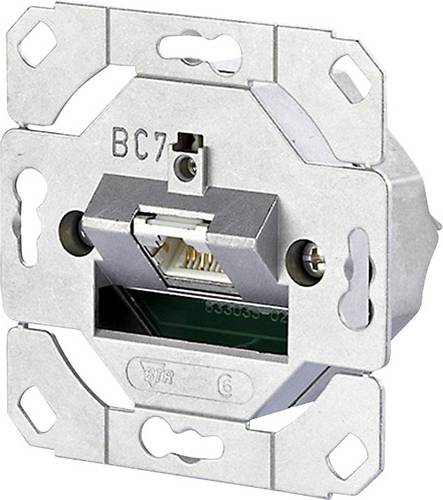 Metz Connect Netzwerkdose Aufputz CAT 6 1 Port Metall