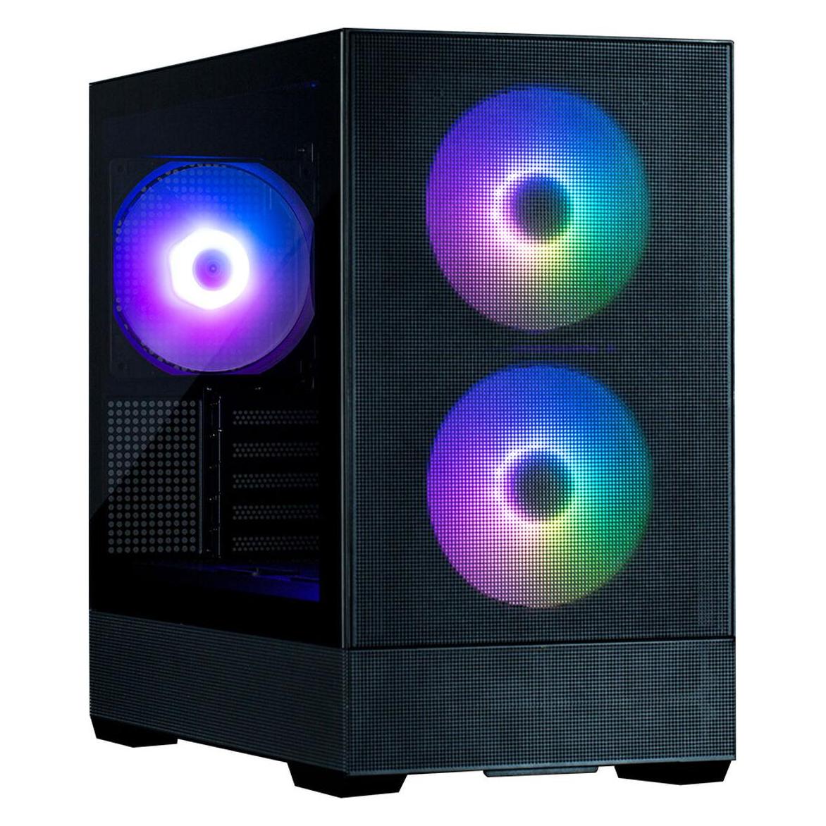 Zalman P30 AIR Black, ARGB Fan x3 (mATX, Mini-ITX) (P30 AIR Black)