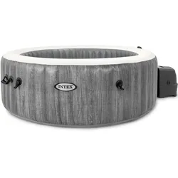 Intex Whirlpool "Pure Spa Bubble Massage Greywood Deluxe",,Ø 196 x 71 cm