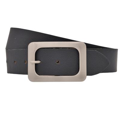 Ledergürtel ANNAMATONI "AnnaMatoni Ledergürtel Zoi Ledergürtel Zoi", Damen, Gr. TW105 - 120cm Gesamtlänge, blau (marine 490), 100% Leder, Gürtel Ledergürtel