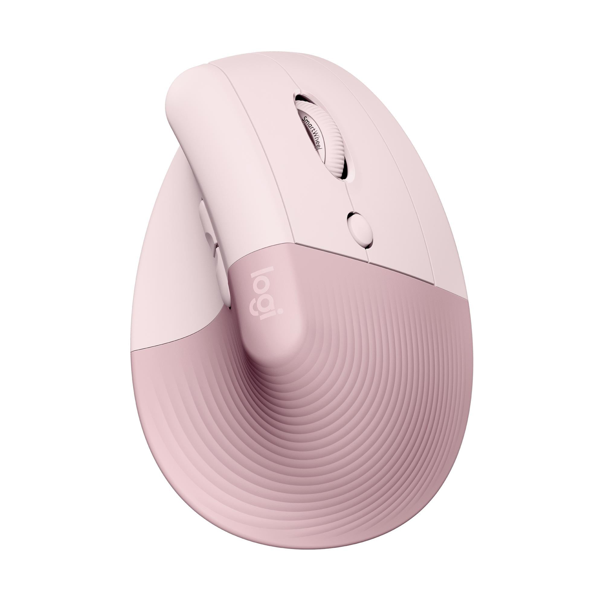 Logitech Lift Vertical vertikale Maus Graphite kabellos (Logi Bolt) für Rechtshänder