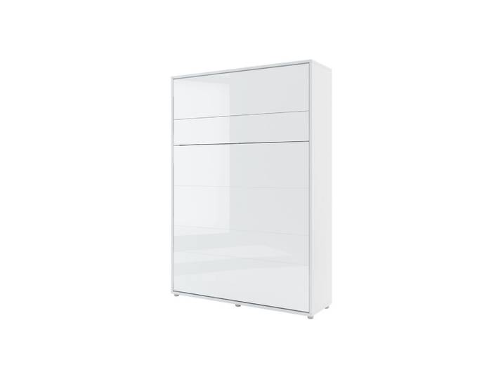 SCHRANKBETT Bed-Concept BC-01 140x200 mit weißer LED Beleuchtung