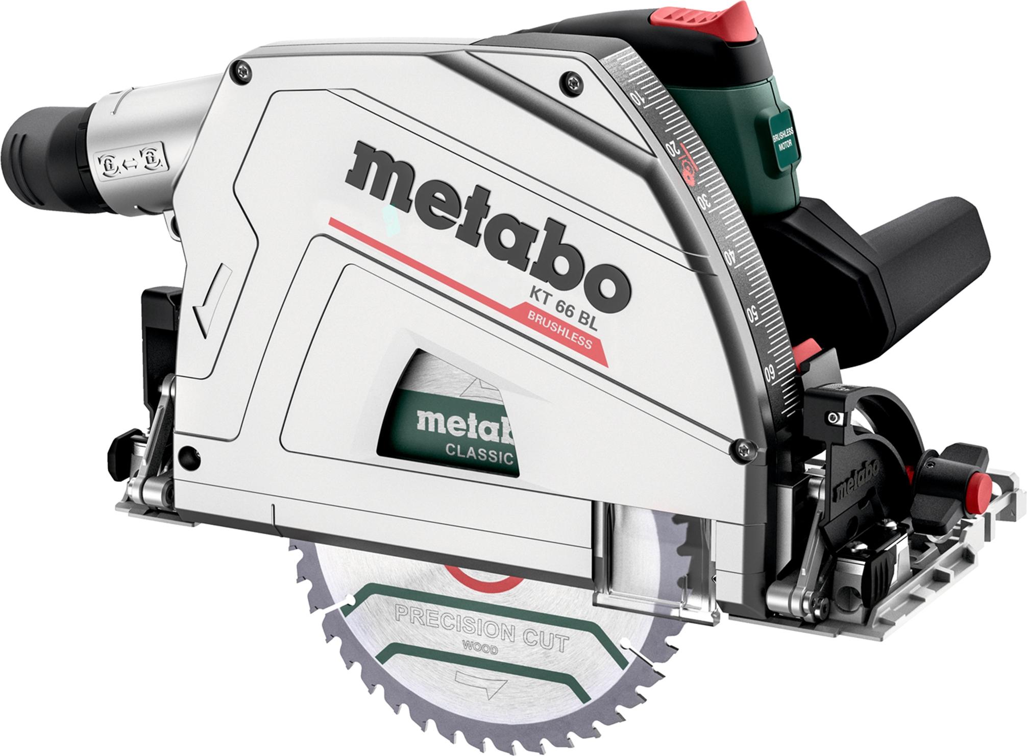Metabo KT 66 BL Handkreissäge Schnitttiefe max. 90° 66 mm inkl. Koffer 1200