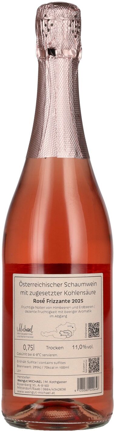 Weingut Michael MICHAEL Rosé Frizzante 2025 11% Vol. 0,75l