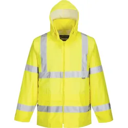 Warnschutz PVC-Regenjacke "H440" - L - gelb