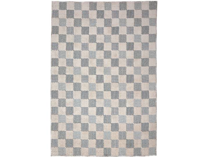 Teppich Calvoria BLAU Schottenkaro 80 Prozent BAUMWOLLE 20 Prozent POLYESTER 116 x 170 cm - Material: 80% BAUMWOLLE 20% POLYESTER - Teppich