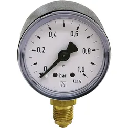 Manometer 0-10bar 40mm G1/8