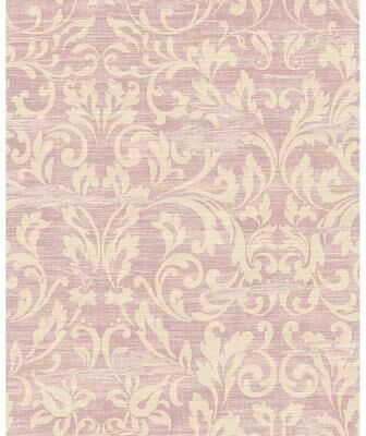 Seabrook Designs Margot Acanthus Scroll Unpasted Wallpaper
