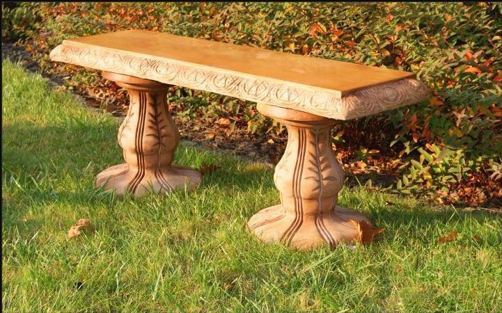 Bank Sitzbank Garten Ruhige Ecke Beton Sitz Bank Römischer Stil Möbel Terrasse