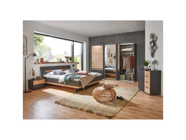Wimex Gibraltar Schlafzimmer 4-tlg. mit Schwebetürenschrank in
