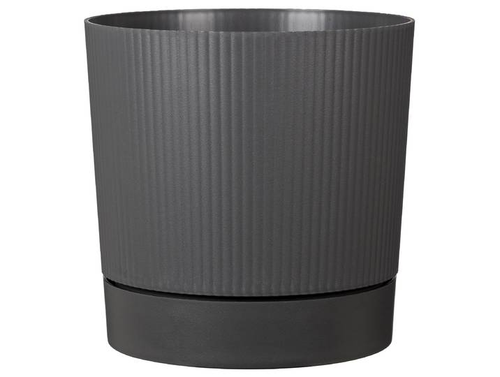 Vase à plantes 39/249 Ø 35cm Gris/Gris foncé