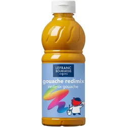 LEFRANC BOURGEOIS Gouache Redimix Temperafarbe ockergelb 500,0 ml