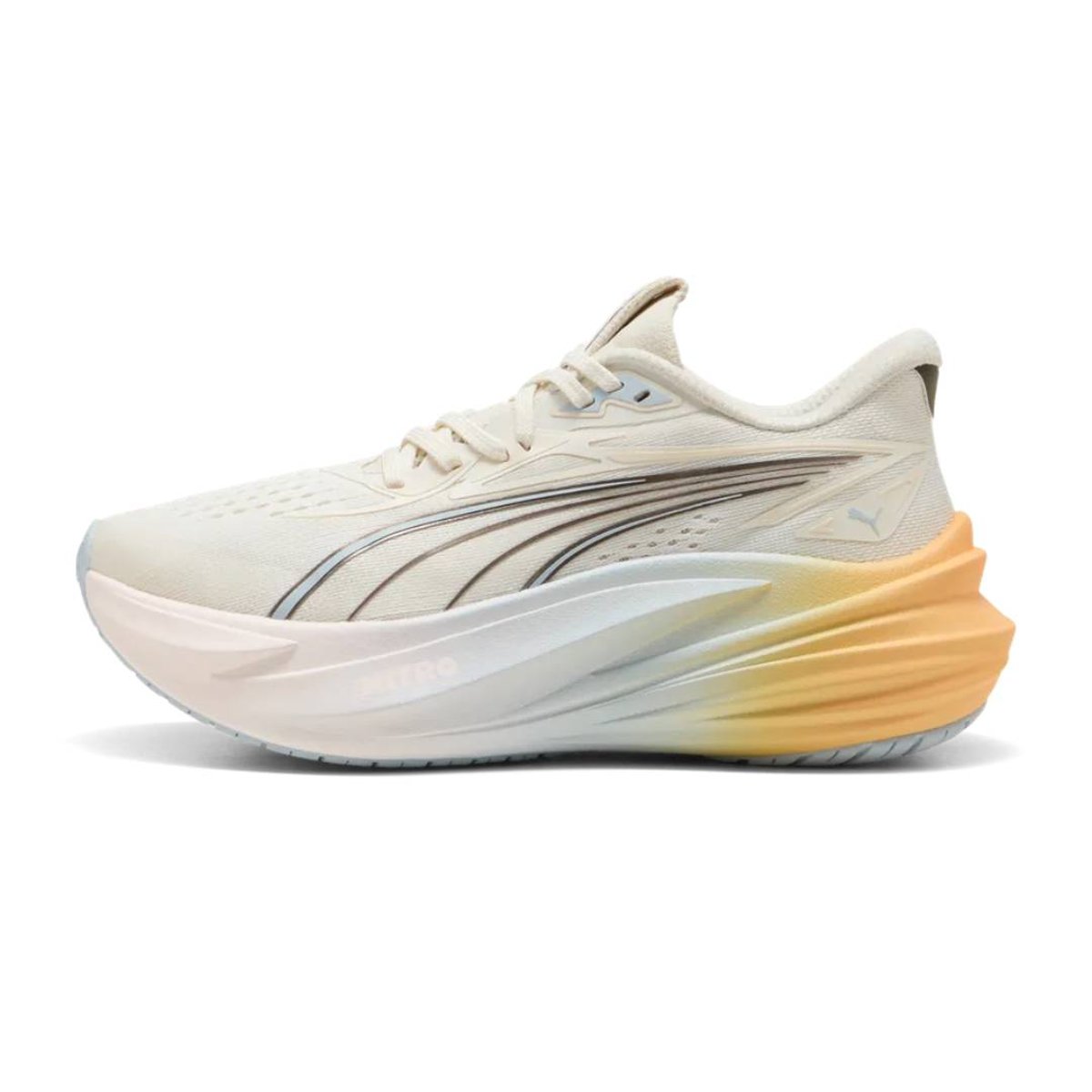 Ténis Puma MagMax NITRO 2 RC Branco Laranja Feminino, Tamanho 41 - EUR Mulher