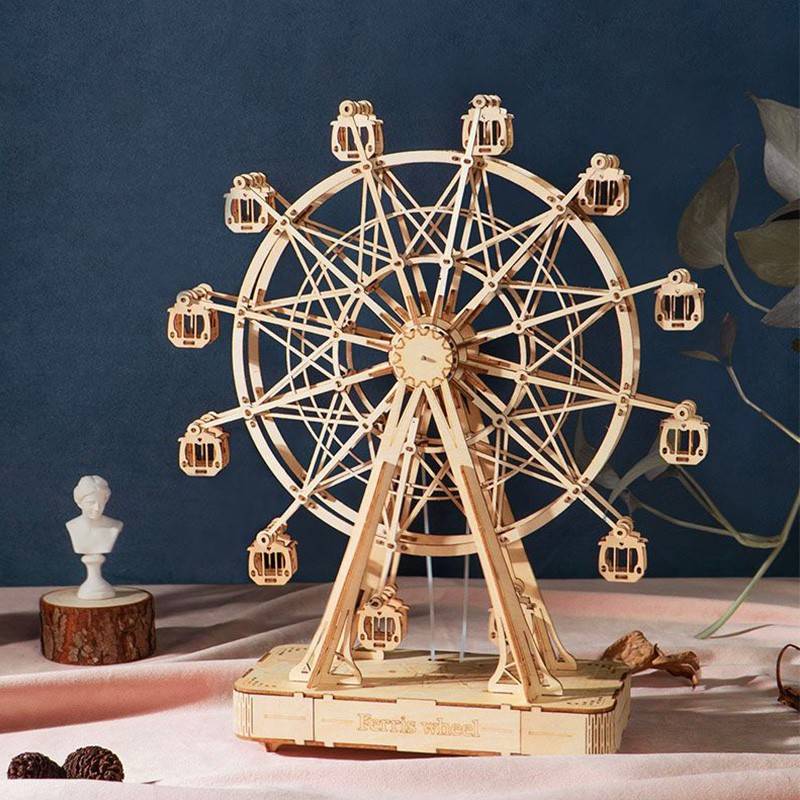 Grande Roue musicale - Puzzle 3D musical en bois Rolife