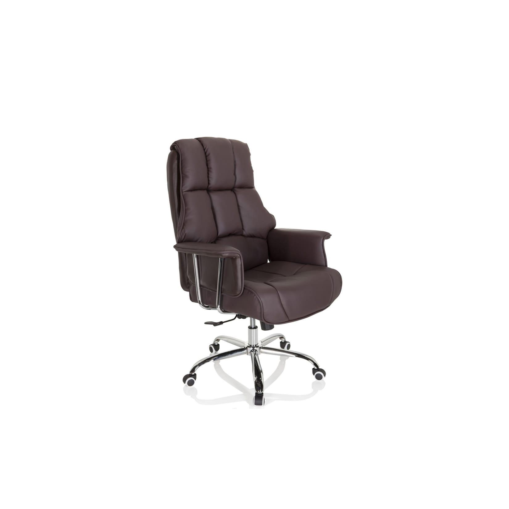 hjh OFFICE Profi Chefsessel COMMANDER Kunstleder mit Armlehnen