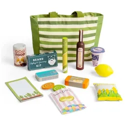Bigjigs Einkaufsspielset aus Holz, 17-tlg.