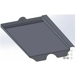 Schletter, Zubehör Stromerzeuger, Alu-Tile (Solaranlage Montagematerial)