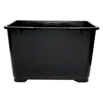 Home It Work Firkantet rullespand 14 liter sort (14 l) (38399)
