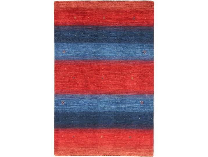 Perser Gabbeh Loribaft Essence Teppich 122x189 Handgeknüpft Modern Orientteppich Perserteppich Wolle