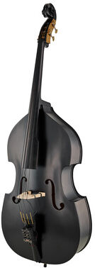 Gewa Rockabilly BK/SH Bass Set Schwarz seidenmatt