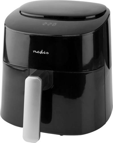 Nedis KAAF160BK Heißluft-Fritteuse 4.2l 1300W BPA-frei, Timerfunktion, Überhitzungsschutz, Kontrollleuchte Schwarz