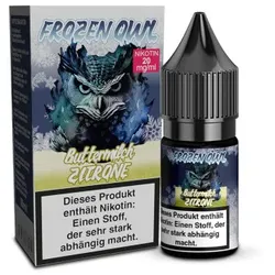 Frozen OWL Buttermilch Zitrone NicSalt Liquid 10ml / 20mg