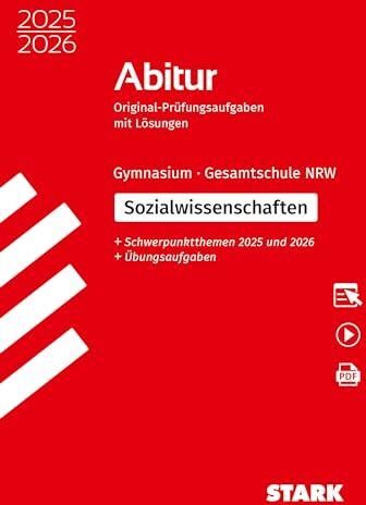 STARK Abiturprüfung NRW 2025/26 - Sozialwissenschaften GK/LK - Preis vom 09.10.2026 07:28:09 h