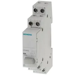 Siemens 5TE4802 Taster 3S+1OE, 1 Taste grau, ohne Rastfunktion