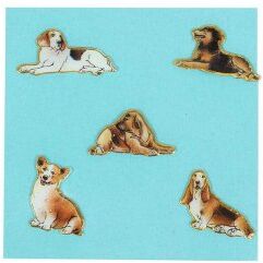 5-pack hund magneter